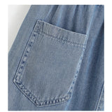 Casual High Waist Chic Slim Straight Tube Full Length Pants Korean Fashion Office Lady Summer Plus Size Clothing