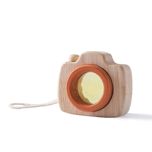 1Pc Wooden Baby Montessori Toys Fashion Camera Pendant Toys for Kids Outdoor Toys Gift Children Wooden Presents Kids Gifts