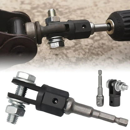 Adaptador de gato de tijera de 1/2 pulgada, adaptador de acero al cromo vanadio, llave inglesa, herramienta para taladro de gato automotriz, adaptadores para taladros de impacto, enchufe