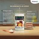 Nortembio 100% natural organic food baking soda 820g |   Cooking and pastry |   Suitable for vegans, celiacs and vegetarians |   E-book included |   Without aluminum