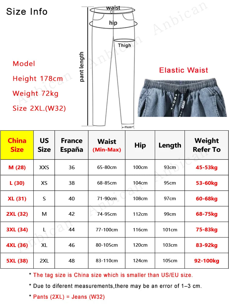 Pantalones vaqueros cargo negros y azules para hombre, ropa de calle, pantalones jogger holgados tipo harén, de talla grande, para primavera y verano
