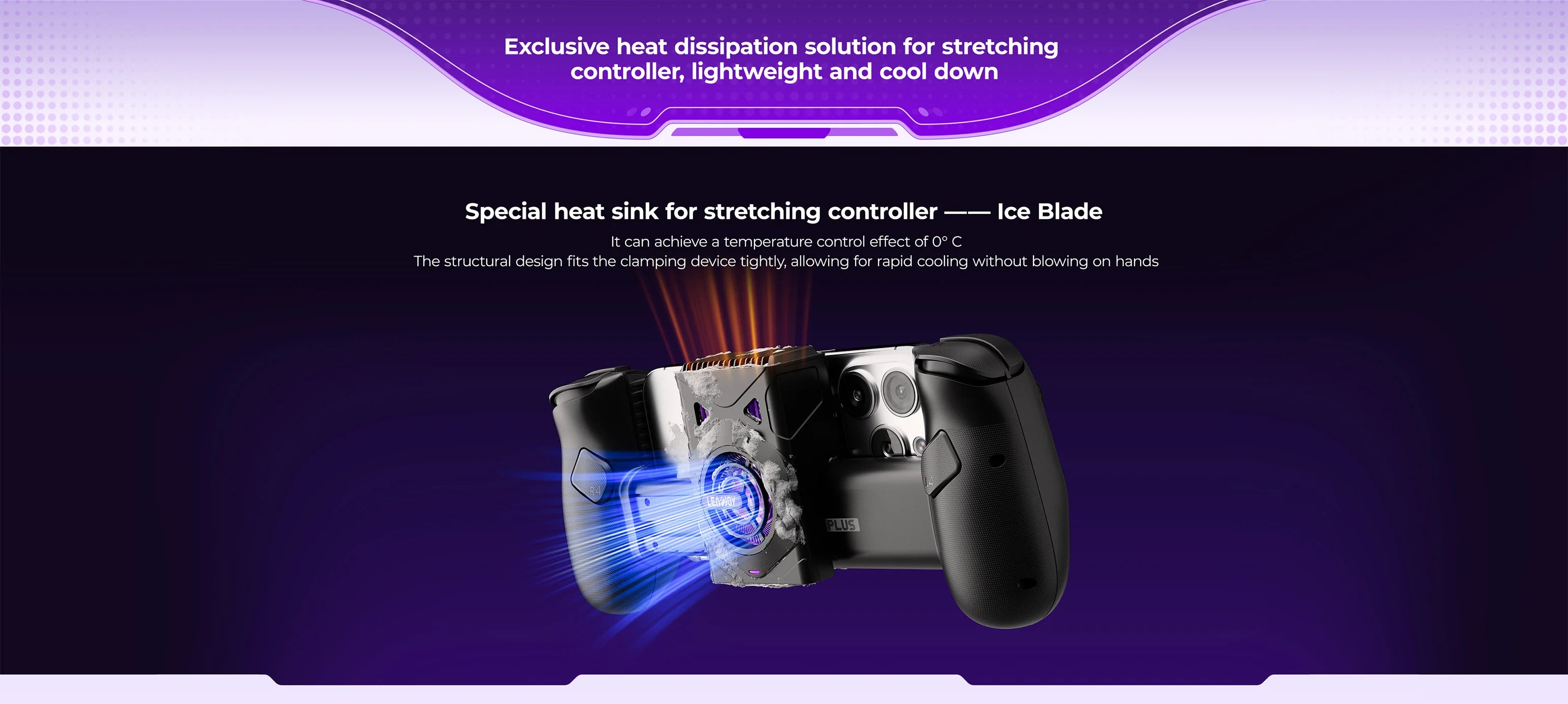 LEADJOY Blade Plus Wireless Gamepad Supports Switch 1 2/Android/IOS/PC/Pad Stretchable Game Controller
