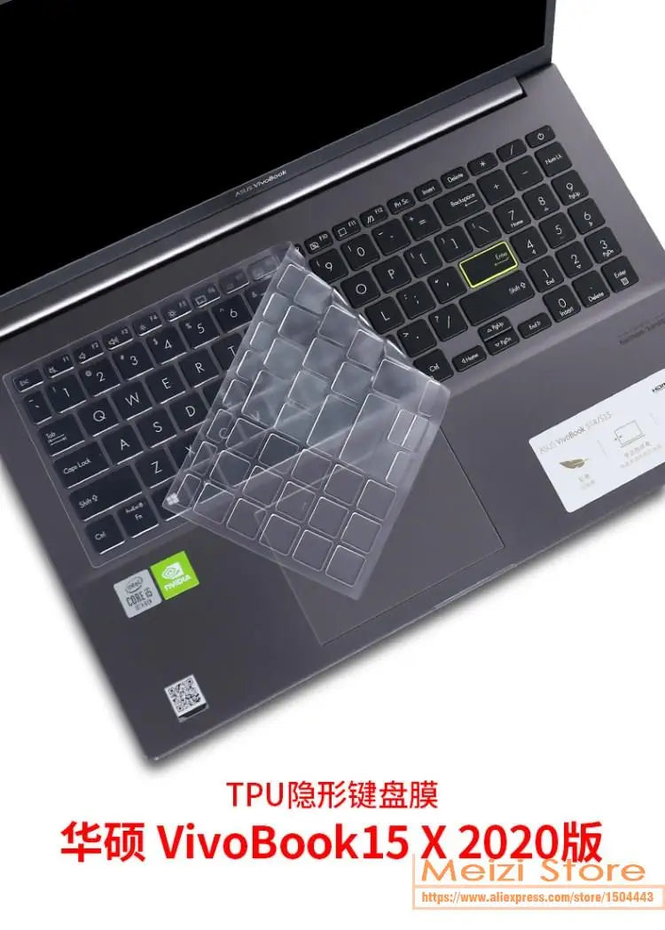 TPU for Asus Vivobook S15 D533UA D533 D533U S533 X533 M533 15 15.6 inch Keyboard Cover Protector Skin