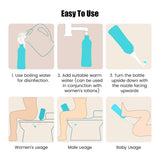Portable Bidet Spray Handheld Travel Bidet for Pregnant Women Baby Cleansing Water Washer Bottle Baby Showers Mom Bottle 4/500ml
