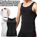 Men Slimming Elastic Body Shapewear Vest Tight Skinny Shirt Fitness Waist Compression Control Abdomen Breathable Sport Vest