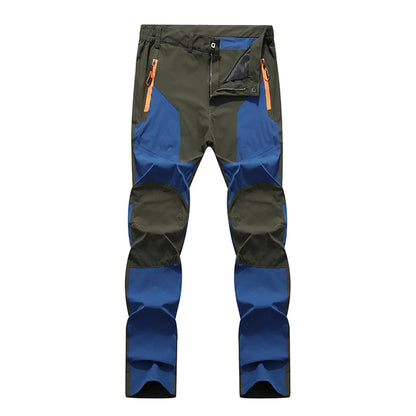 Pantalones de senderismo casuales para las 4 estaciones, pantalones de pesca abrigados para hombres, pantalones tácticos impermeables para deportes al aire libre, pantalones de trekking de montaña
