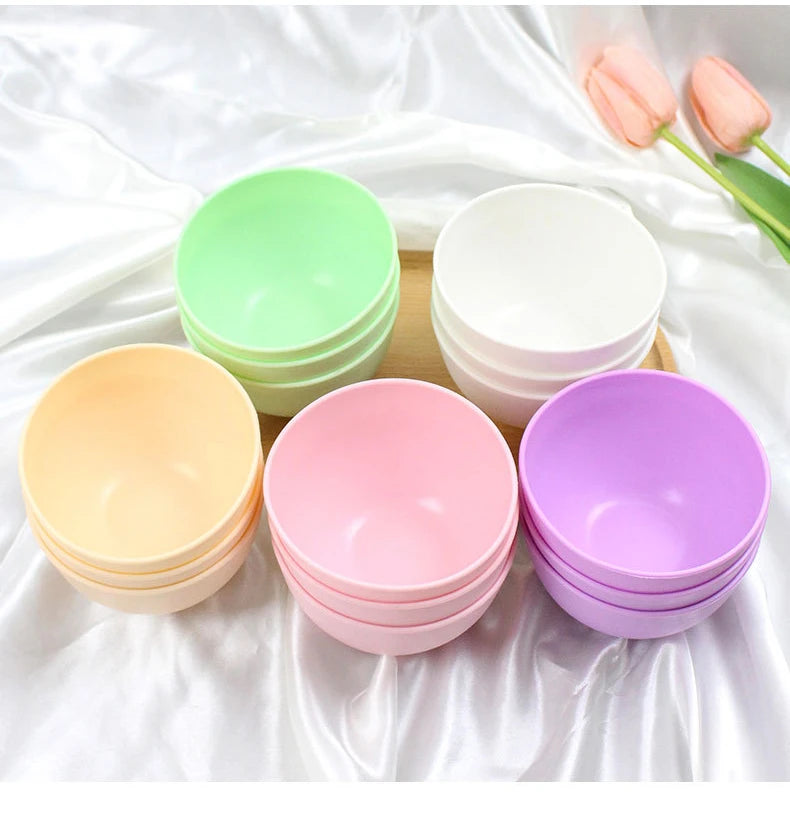 Colorful Silicone Face Mask Bowl Mask Stick Big Face Mask Powder Mixing Bowl Spatula Masks Brush Skin Care Set Belleza Y Salud