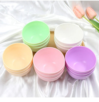 Colorful Silicone Face Mask Bowl Mask Stick Big Face Mask Powder Mixing Bowl Spatula Masks Brush Skin Care Set Belleza Y Salud