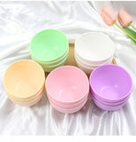 Colorful Silicone Face Mask Bowl Mask Stick Big Face Mask Powder Mixing Bowl Spatula Masks Brush Skin Care Set Belleza Y Salud