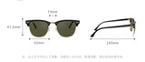 Rayban original Clubmaster 3016 Classic Square Sunglasses with Glass lenses in box