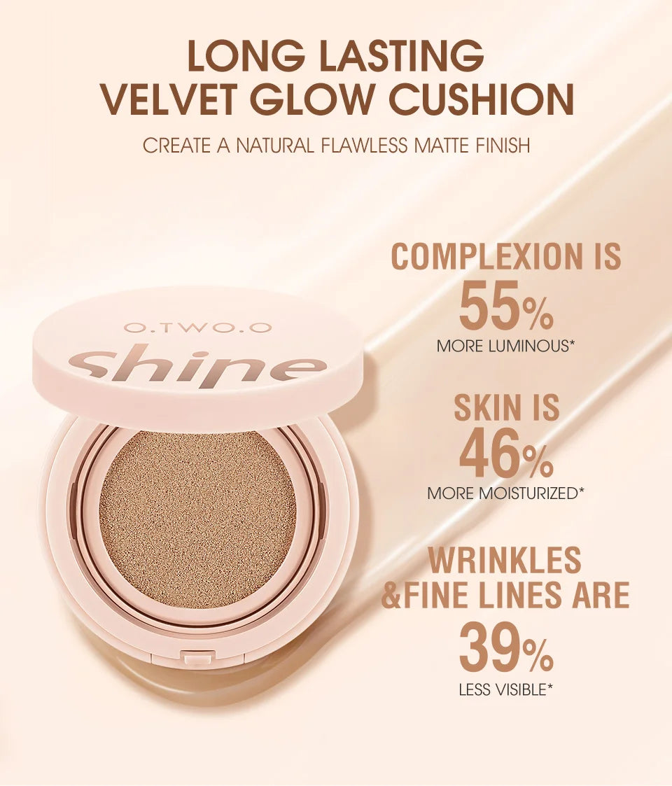 Wholesale O.TWO.O Air Cushion BB Cream 3 Colors Fuller Coverage Waterproof Long-lasting Concealer Cushion Compact Face Makeup