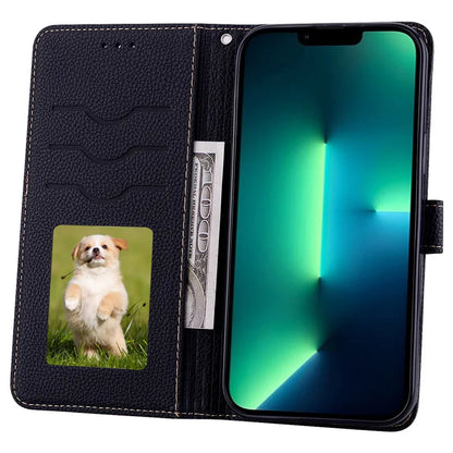 Funda de cuero de lujo con tapa para Samsung Galaxy A7 2018 (SM-A750F)
