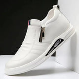 Casual Leather Shoes Men Loafers Trend Brand Business Shoes Autumn Slip-on Flat Men's Sneakers Comfortable Moccasins Zapatos Hombre