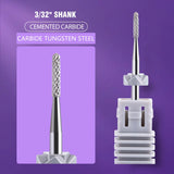 1pc Nail Drill Bit Rotate Burr Milling Nail Cutter Bits Electric Drill Machine For Manicure Pedicure Tools