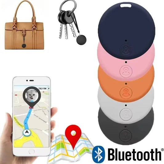 Smart Mini GPS Tracker Key Kids Car Finder Pets Locator Bluetooth Tracker Device Anti-lost Reminder Device Locator Accessories