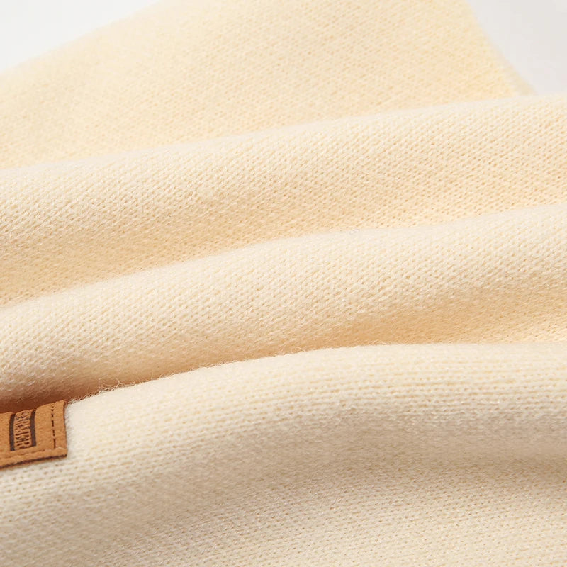 Bufanda cálida de invierno 2023 para mujer, de punto, con anillos de felpa, lisa, para hombre y mujer.