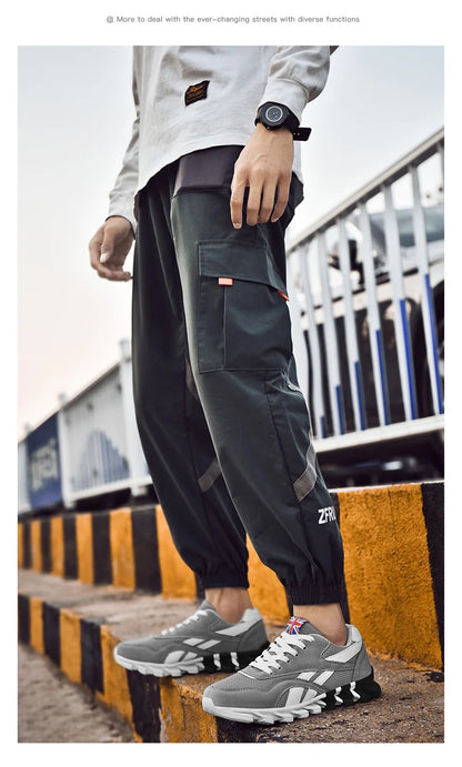 Men's casual sports shoes, outdoor lightweight walking sports running shoes, comfortable high-quality men's tennis shoes