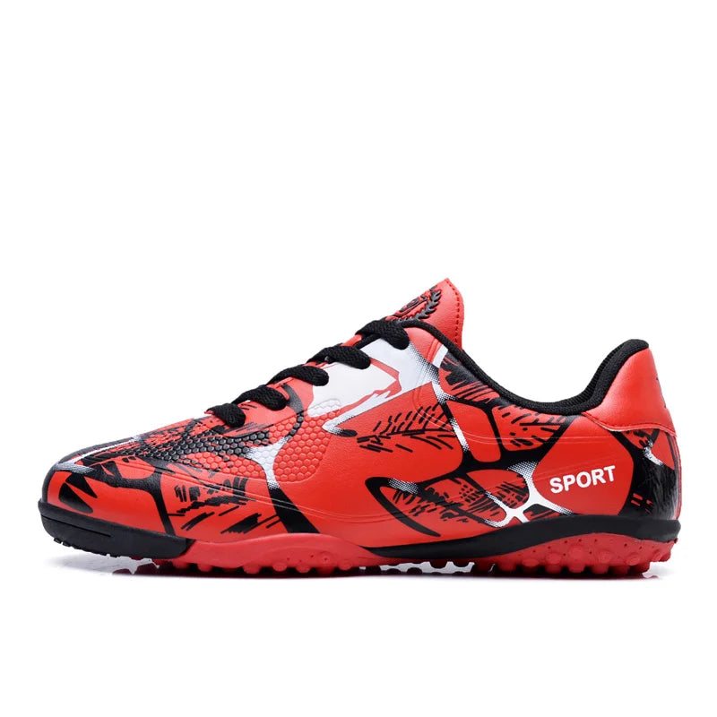 Botas de fútbol ultraligeras, botas de fútbol para cinco personas para hombre, botas de fútbol ultraligeras antideslizantes, transpirables