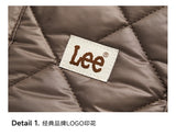 LEE Large Soft Puffer Bag Women Big Size College Students Laptop Book Quilted Tote Bag Lady Down-filled Shopping School Bags