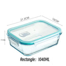 Glass Food Storage Containers Kitchen Organizer, Bento Lunch Boxes，Storage Vegetable Fruit Kitchen Accessories
