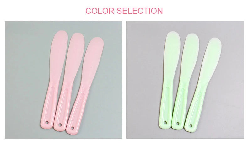 Colorful Silicone Face Mask Bowl Mask Stick Big Face Mask Powder Mixing Bowl Spatula Masks Brush Skin Care Set Belleza Y Salud