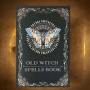 Old Witch Spells Book - Essential Tool for Witches & Wizard Beginners,  Perfect for Birthdays, Easter, Christmas, Halloween Gift