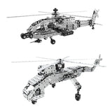 Children DIY Metal 3D Assembly Building Blocks Aircraft Warship Model Screw Nut Metal Toys Adult High-Difficulty Puzzle
