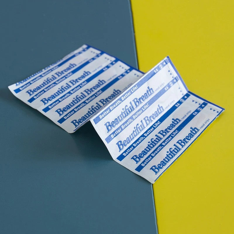 20/50/100pcs Breathing Nasal Strips Right Way Stop Snoring Anti Snoring Strips Easier Better Breathe Health Care Sleeping Well