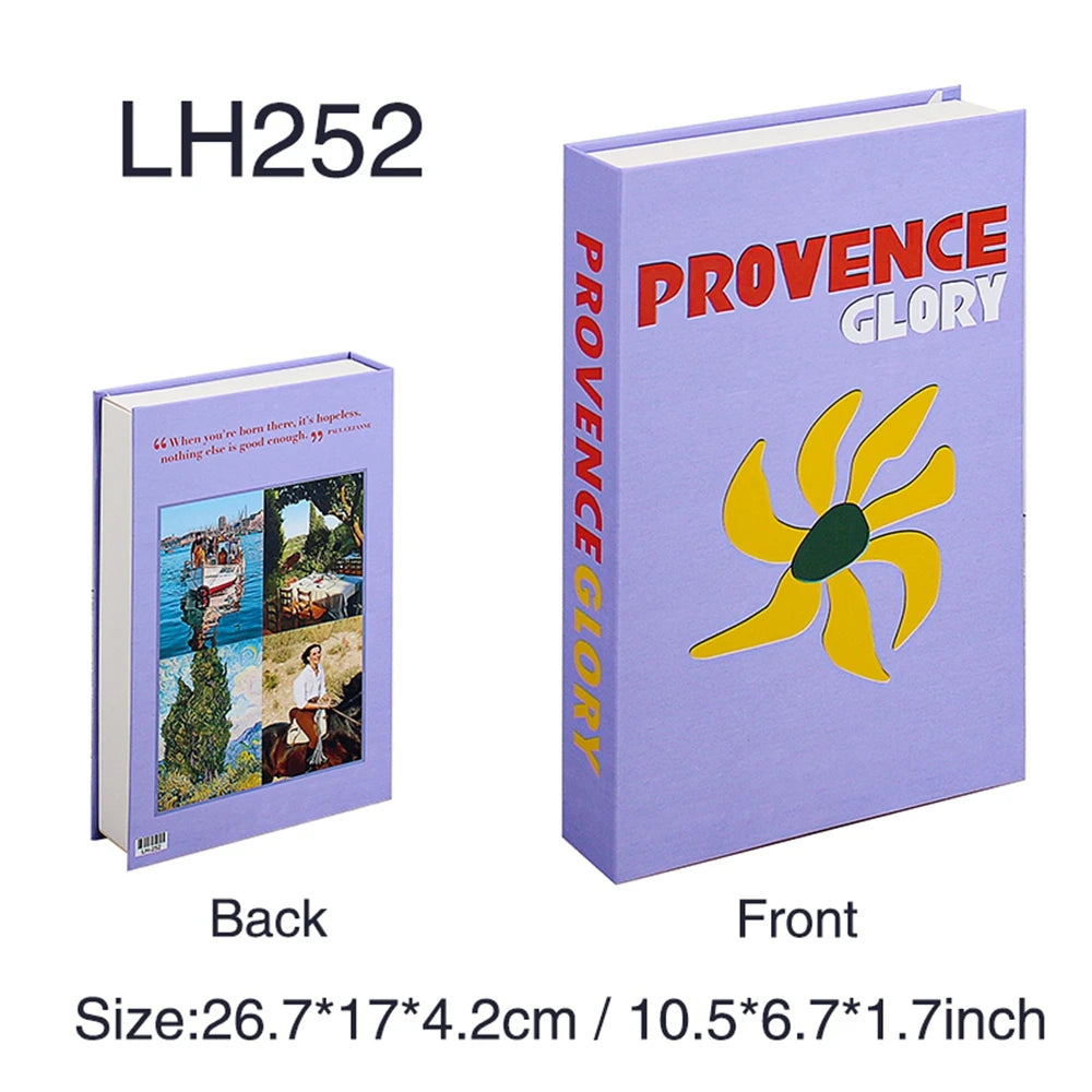 Travel Series Fake Book Decoration Coffee Table Living Room Fashion Fake Book Storage Box Decor Model Room IBIZA CAPRI