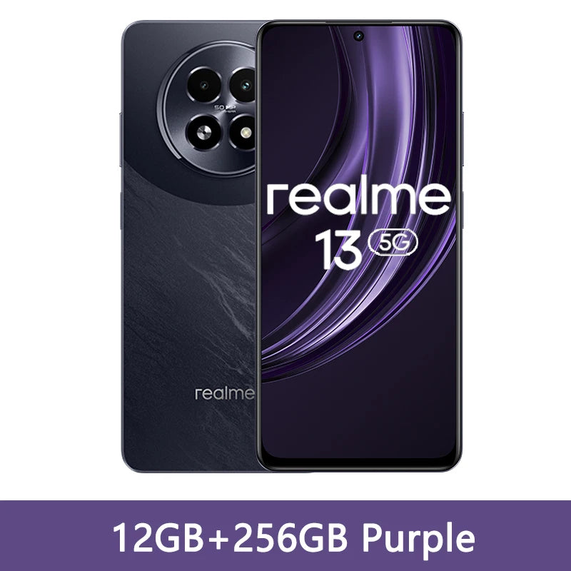 [World Premiere] realme 13 5G Smartphone 50MP OIS Camera Dimensity 6300 Chipset 120Hz Display 5000mAh Battery 45W Charge GT Mode
