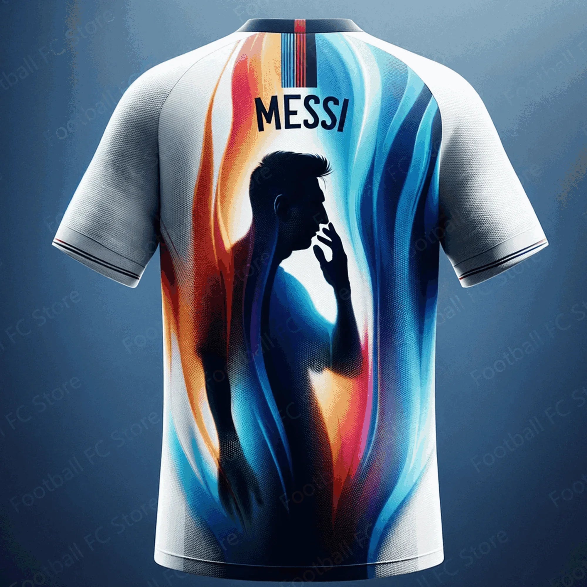 New Arrival Special Design Soccer Tshirt Kit Kids Unique Culture Messi Special Design Boy Girl Tee Top Edition Football Clothing