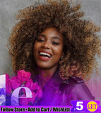 Black Brown Curly Wig Synthetic Lace Front Wigs For Women Blonde Orange Female Lace Wig 13X4.5X1 Cosplay Hair Daily Use