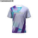 Hot Selling Fitness Short Sleeve DIADORA Badminton Sport Clothes T-shirt Comfortable Breathable Sweat Absorption Cycling Clothes