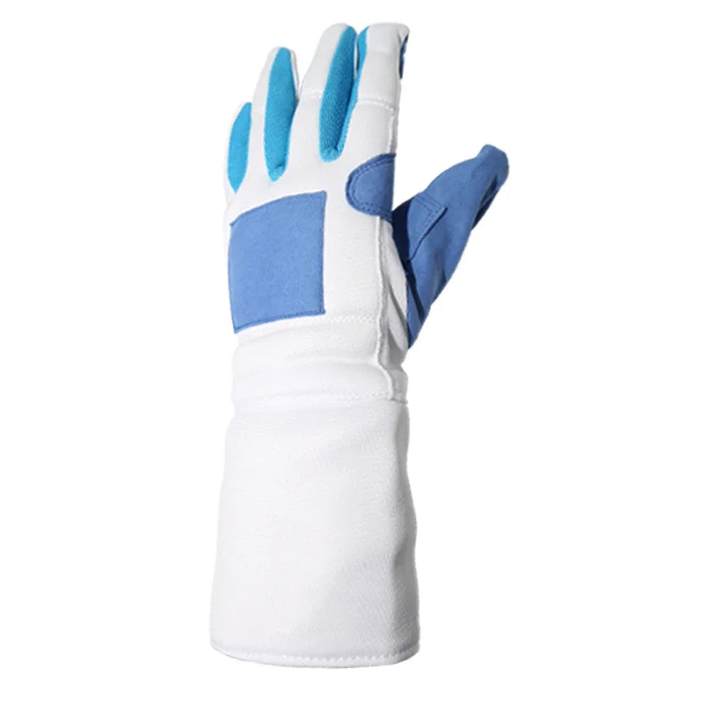1pc Fencing Gloves Foil Non-slip Gloves For Training Competition Adult Children XXS-XXL Sports Team Accessories Protect Parts