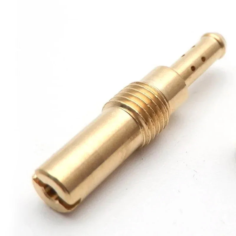 Motorcycle Carburetter Pilot Jet Slow Jet 28mm in length with a 5mm Round Head for Keihin Carb Carburetor Size 30-78