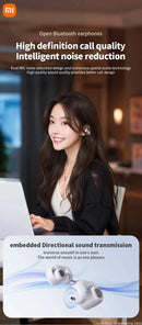 Xiaomi Redmi V12 Open Ear Clip Headphones True Wireless Earbuds Bluetooth5.3 Sports Earphones Waterproof Gaming Headset With Mic