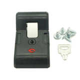Black Silver Luggage Password Lock Anti Theft Replacement Travel Bag Key Lock Lock Catch Security Tool Suitcase Lock Buckle