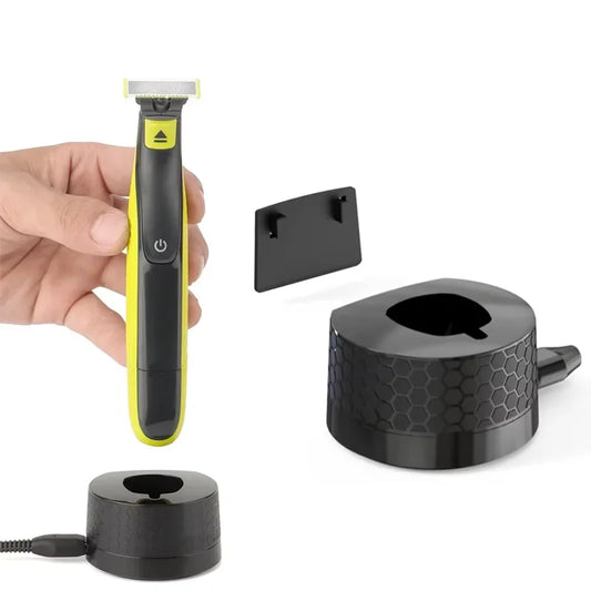 Base de carga de pared para afeitadora eléctrica híbrida Philips Norelco OneBlade QP2520 QP2630 QP2724 QP2834