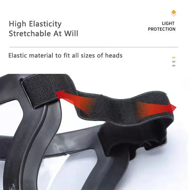 Máscara de protección laboral, protector facial transparente, protector facial transparente, pantalla protectora facial, accesorios de cocina, gadgets