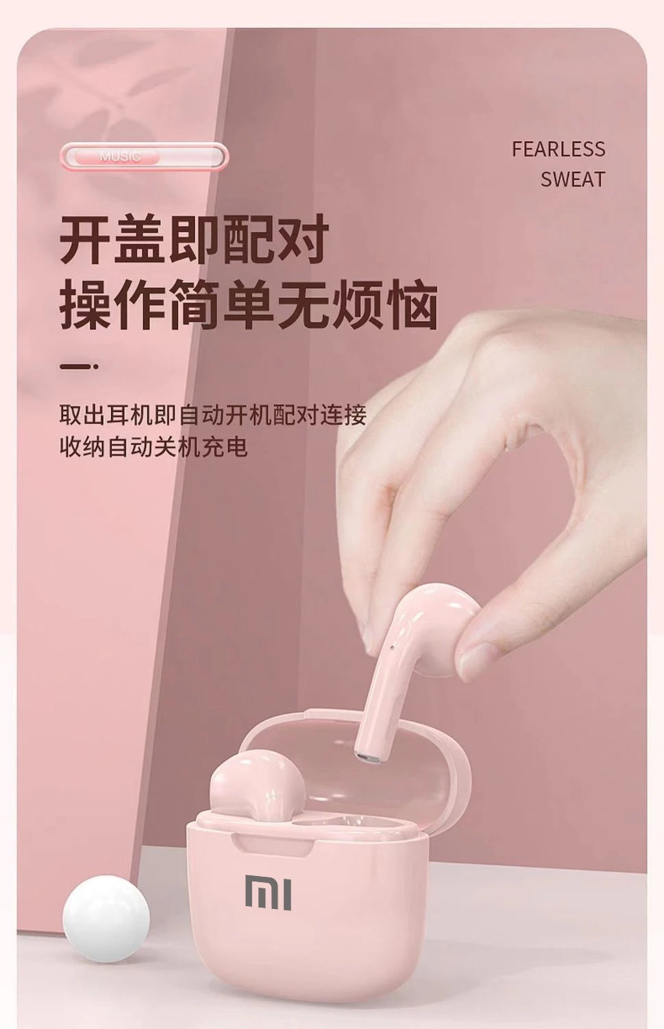 Auriculares XIAOMI Air A2 Pro originales TWS 9D HIFI con Bluetooth, auriculares inalámbricos para iPhone, iOS y Android.