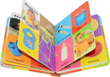 Montessori First 100 English Words Learning Cardboard Book Animals Colors Numbers Language Physical Picture Teaching Aids