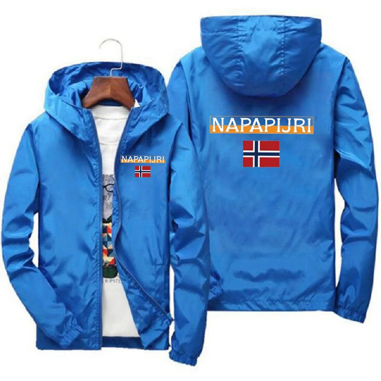 Men's Attack on Titan Hooded Jacket Zipper Lightweight Comfortable Camping Hiking Outdoor Travel Spring and Autumn
