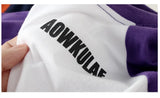 2022 Summer Korean Style Children T-Shirts Fashion Splicing Letter Design Kids Short Sleeve Tops Pure Cotton Children's Clothes