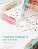 12Pcs/Set Transparent Dot Dispensing Double-sided Tape Replaceable Refills Handbook Dot Glue Stationery School Office Supplies