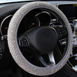 Universal 37-39cm Pink Steering Wheel Cover Warm Plush Steering Wheel Cover For Winter Anti-slip Car Accessories Interior Parts