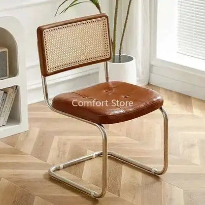 Kitchen Office Outdoor Dining Chairs Modern Luxury Salon Relax Cesca Chair Restaurant INS Sillas Para Comedor Furniture WK50DC