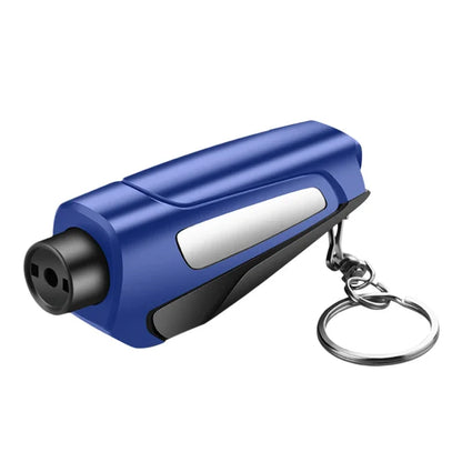 Martillo de emergencia para coche, de aleación, multifunción, rompecristales de emergencia, cortador de cinturón de seguridad, llavero, herramienta de autorrescate.
