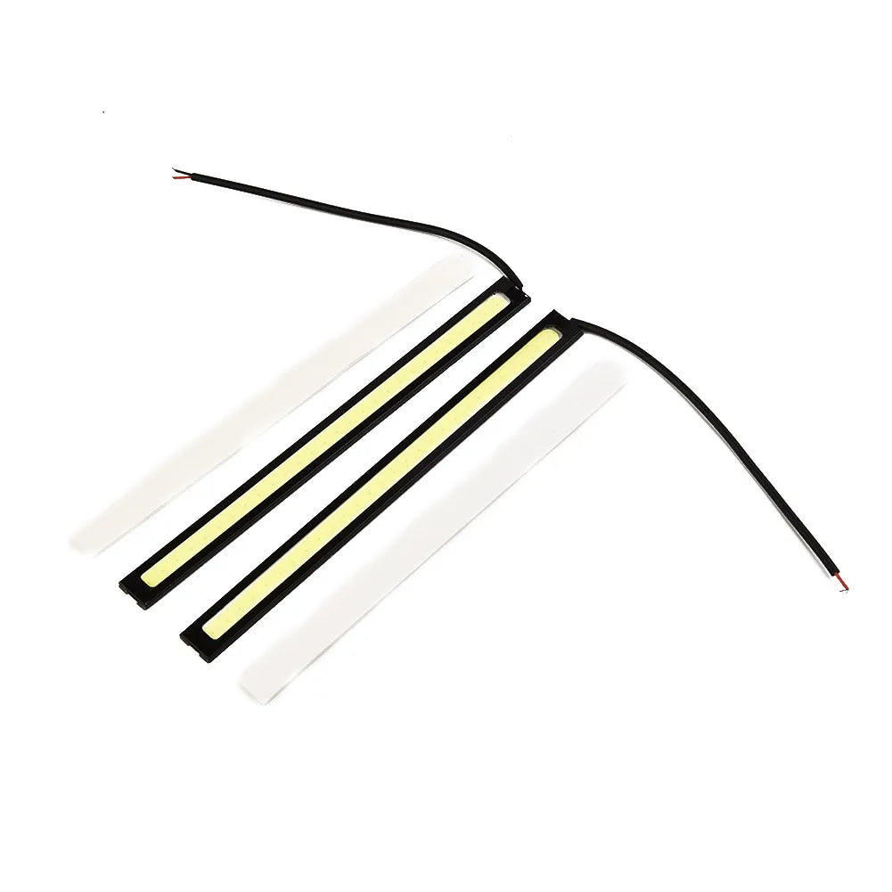 2X Slim LED Bar 17cm LED Light Bar Work Light Waterproof For Driving Offroad Boat Car Tractor Truck 10-12v COB
