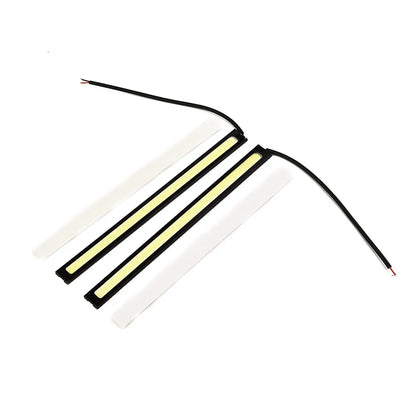 2X Slim LED Bar 17cm LED Light Bar Work Light Waterproof For Driving Offroad Boat Car Tractor Truck 10-12v COB