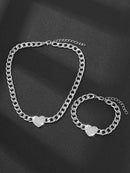 2 pcs Jewelry Set, Classic & Fashionable For Women, Suitable For Party, Dating, Work, Holiday Wear